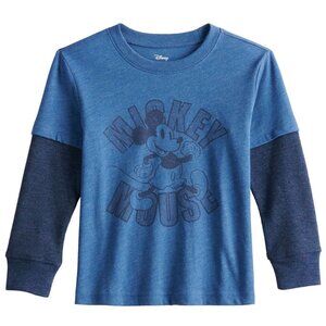 Disney's Mickey Mouse Toddler Boy Thermal Graphic T by Jumping Beans 12 mos NWT